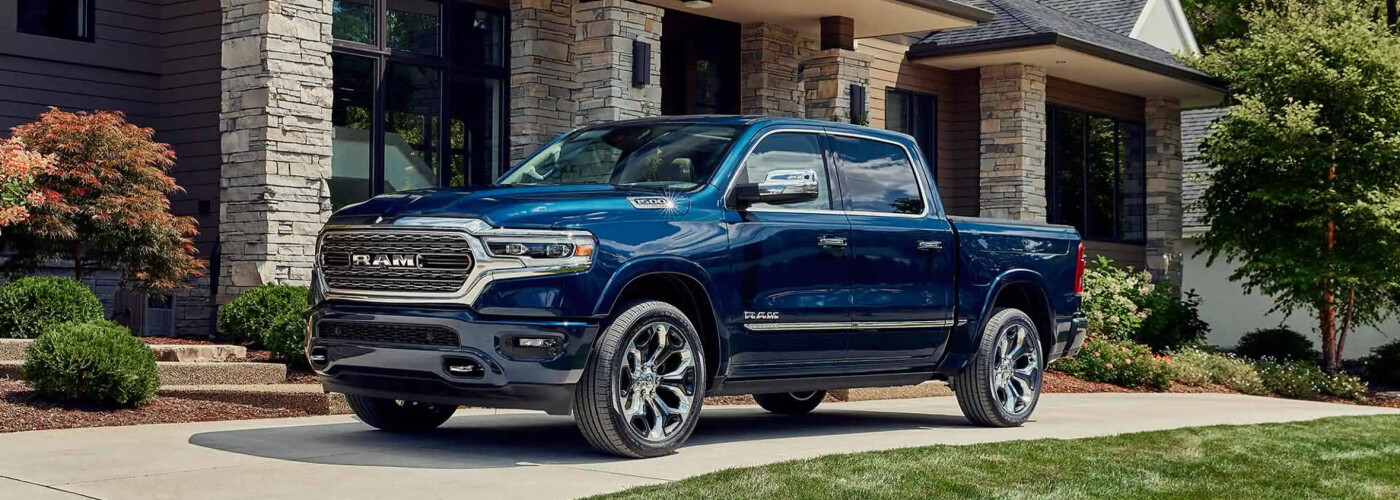 2023 RAM 1500 Parked in Driveway