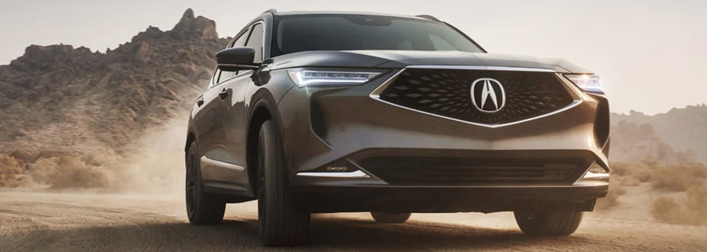 2023 Acura MDX Driving in the Desert