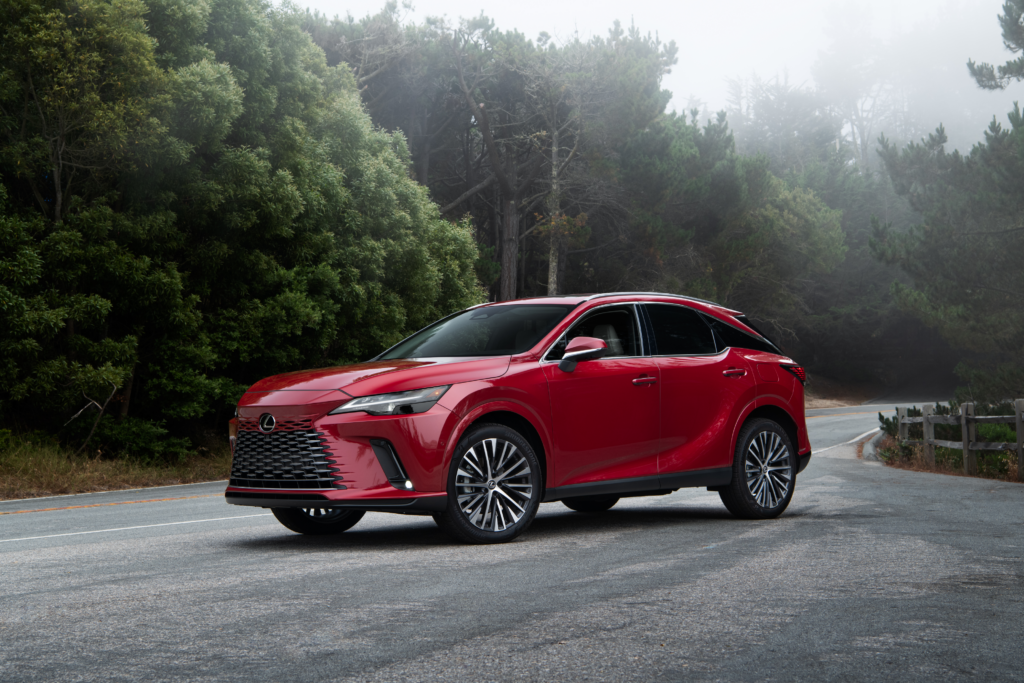 2024 Lexus RX 350h Premium in Matadaor Red Mica