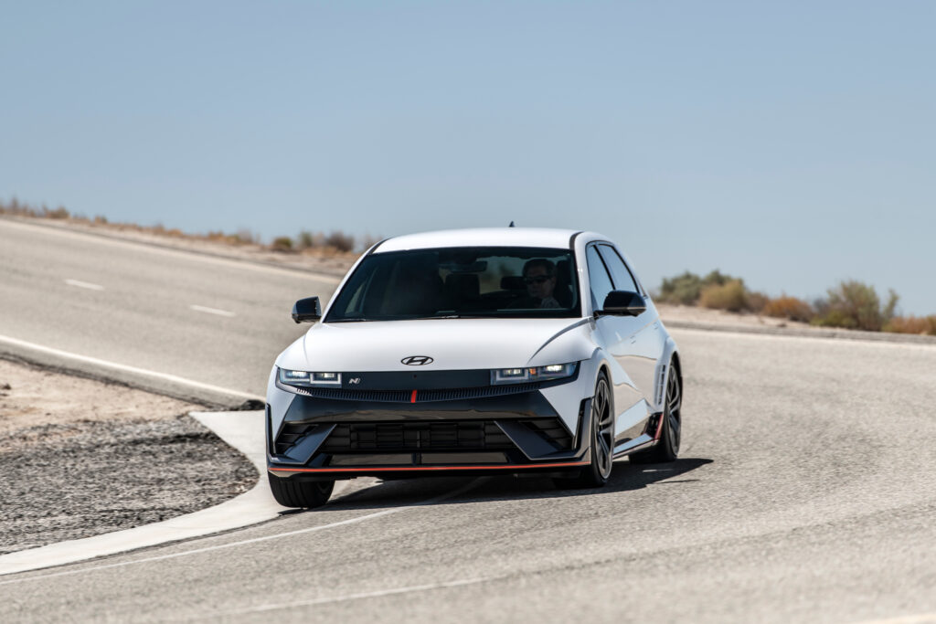 front view of the 2025 Hyundai IONIQ 5 electric SUV 