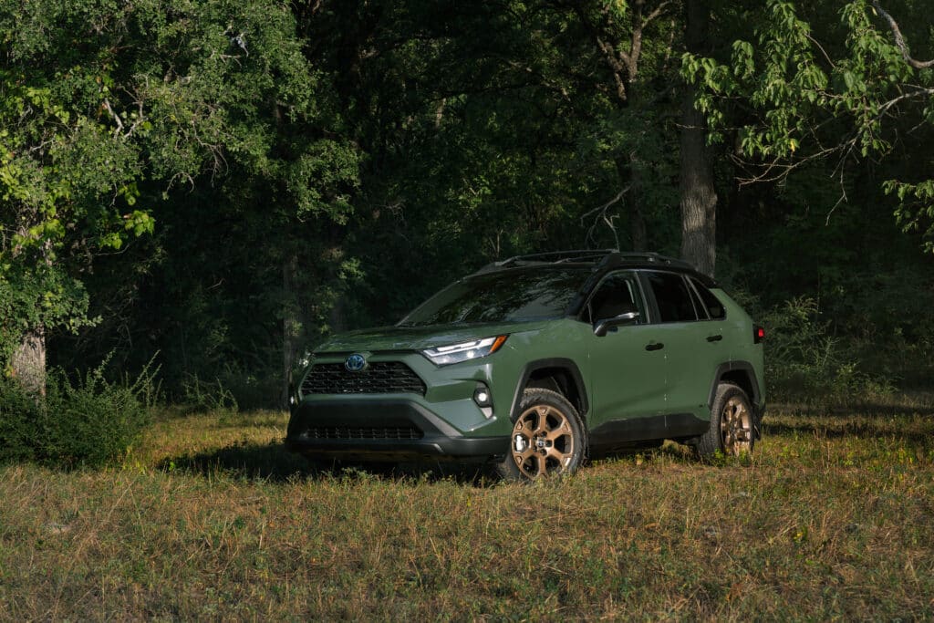 front of 2024 Toyota RAV4 Woodland trim