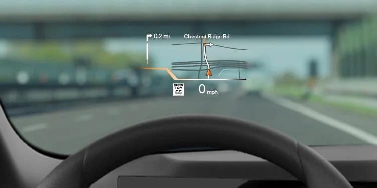 BMW heads-up display 