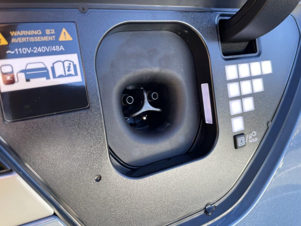 Hyundai Ioniq 5 NACS Tesla charging port