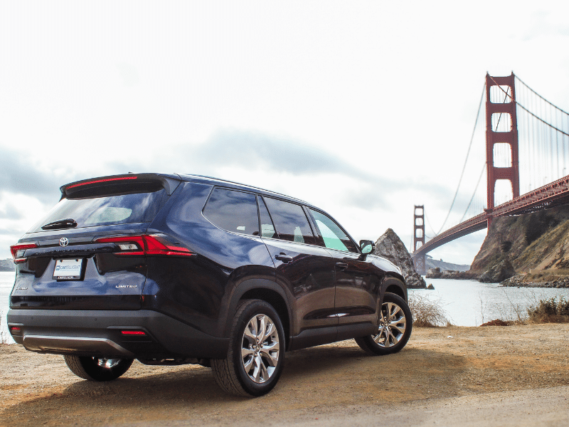 Toyota Grand Highlander side and rear