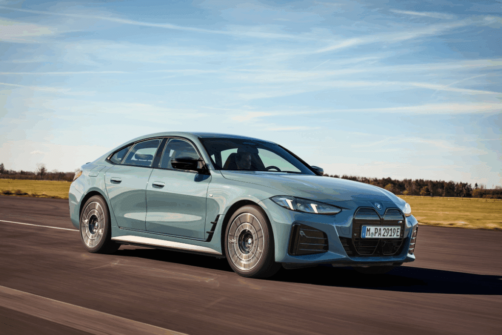 2026 BMW i4 M50 xDrive in Cape York Green metallic