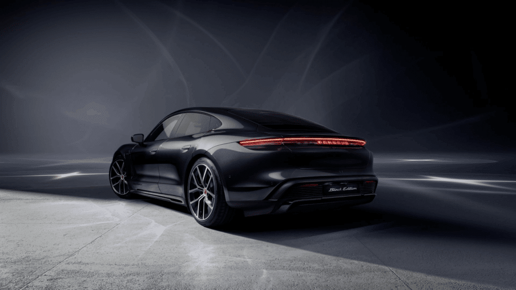 2026 Porsche Taycan Black Edition best luxury electric car