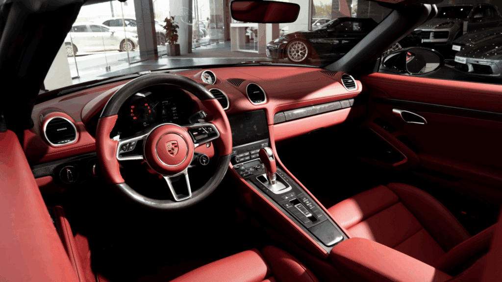 718 Boxster - Interior 