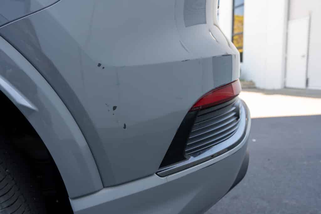 Lease end with bumper damage