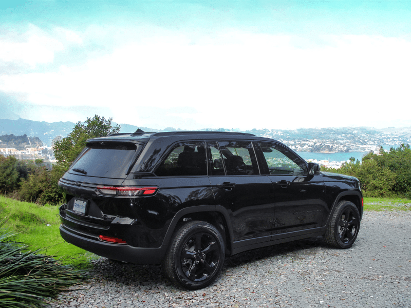 2026 Jeep Grand Cherokee shot in Sausalito, California for Cartelligent