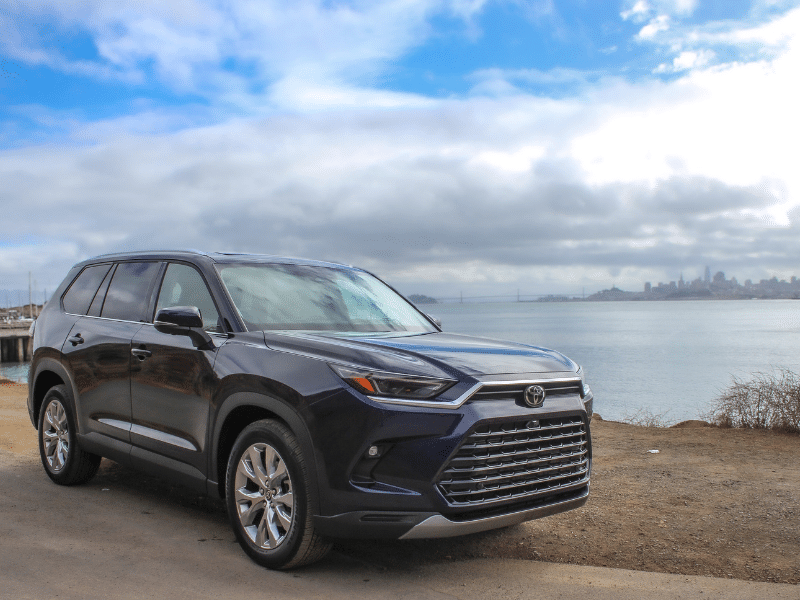2026 Toyota Grand Highlander shot by Cartelligent in San Francisco, California - the California Auto Broker Experts