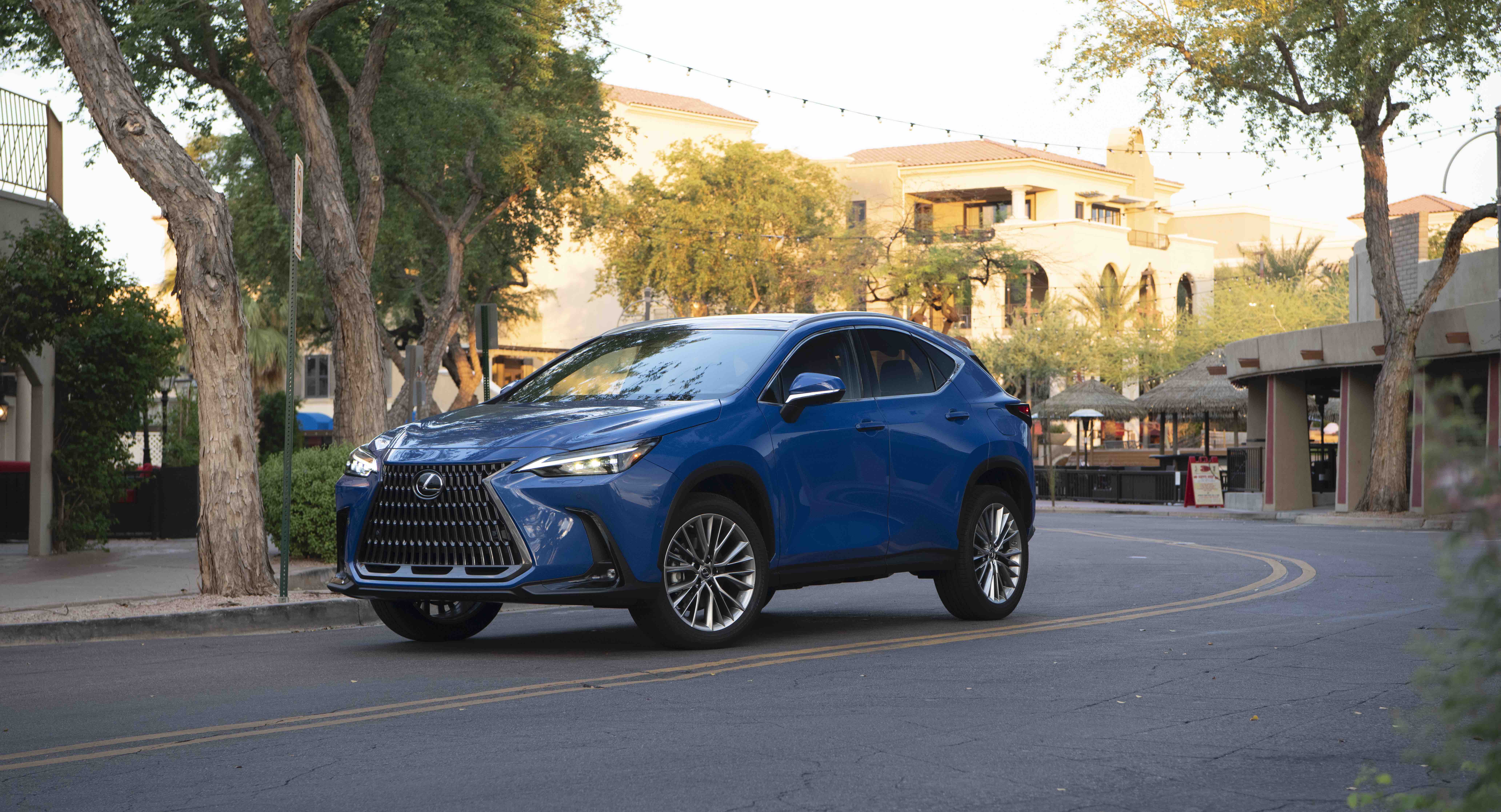 2026 Lexus NX 350h Hybrid driving in California